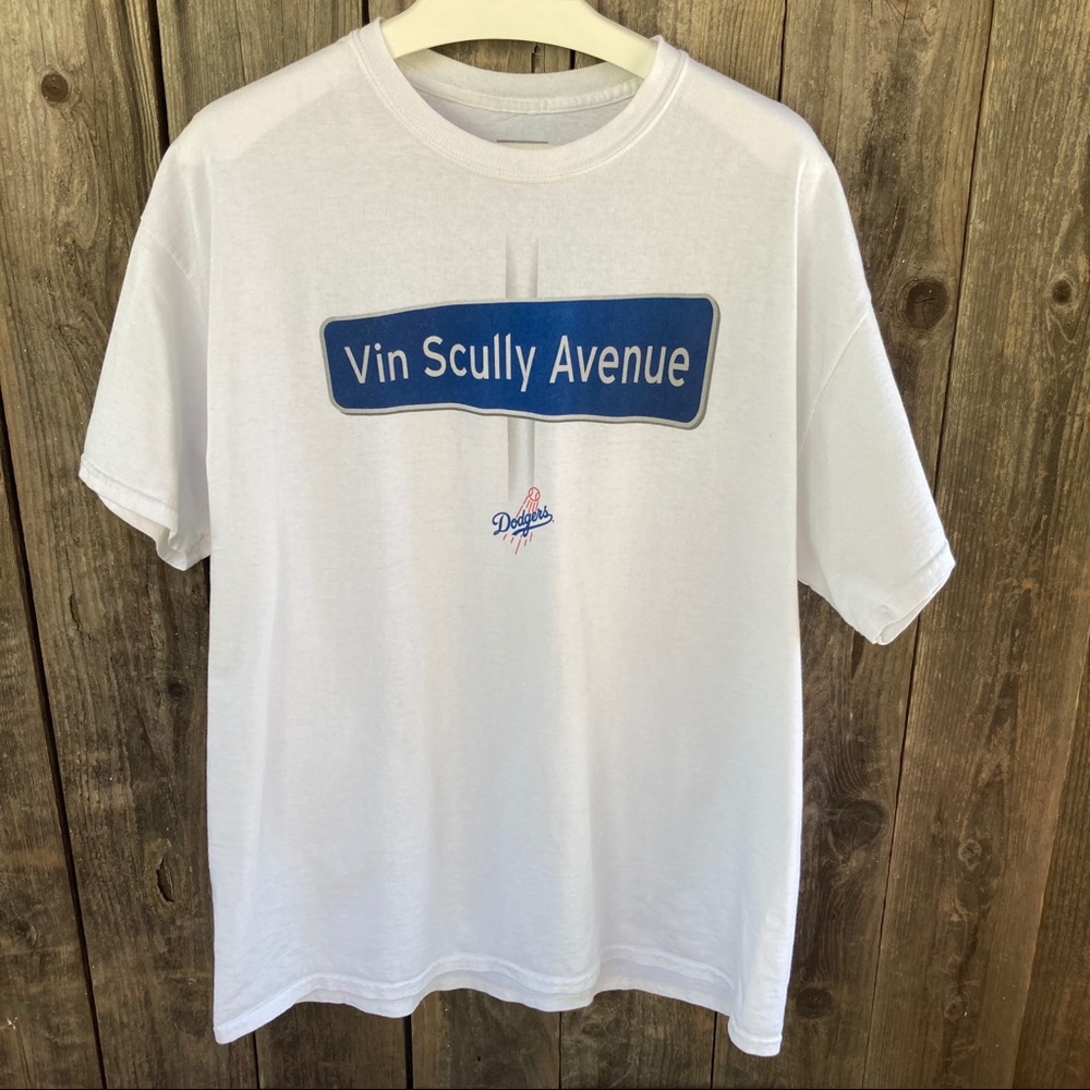 LA Dodgers Vin Scully Avenue Commemorative Benz